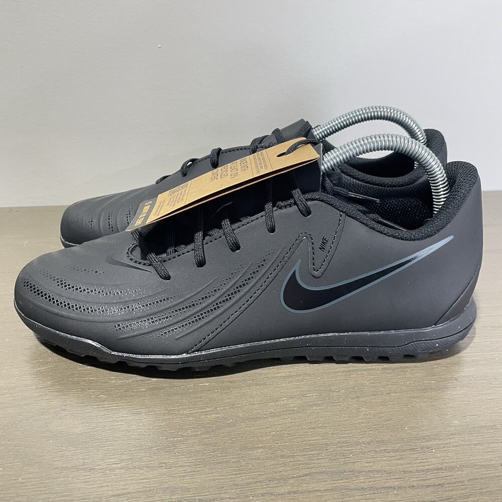 Nike Mens Size 8.5 Turf Soccer Shoes NEW Phantom GX 2 Club Black TF FJ2587-002